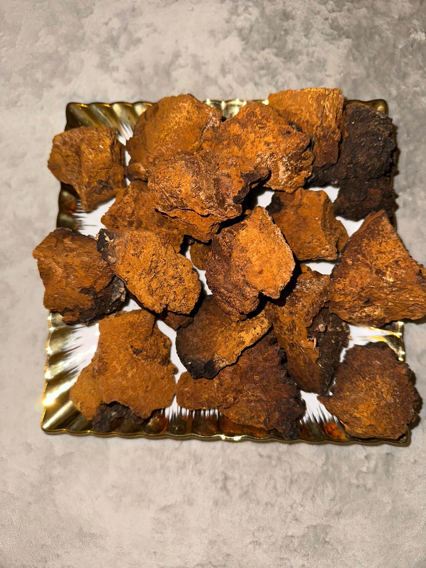 Chaga mushroom dried Чага чай Schaga Chaga from Ukraine